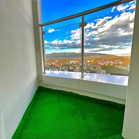 Alfred Sky Smart Apartment 29Th Skopje Exterior photo